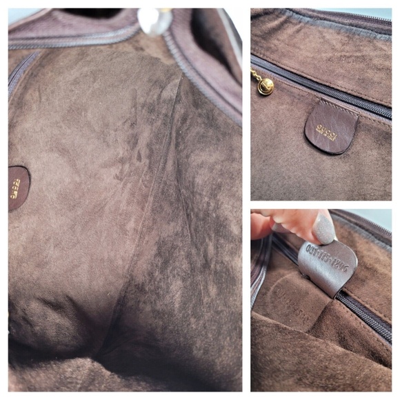 Vintage Gucci brown leather hobo shoulder bag - Picture 7 of 7